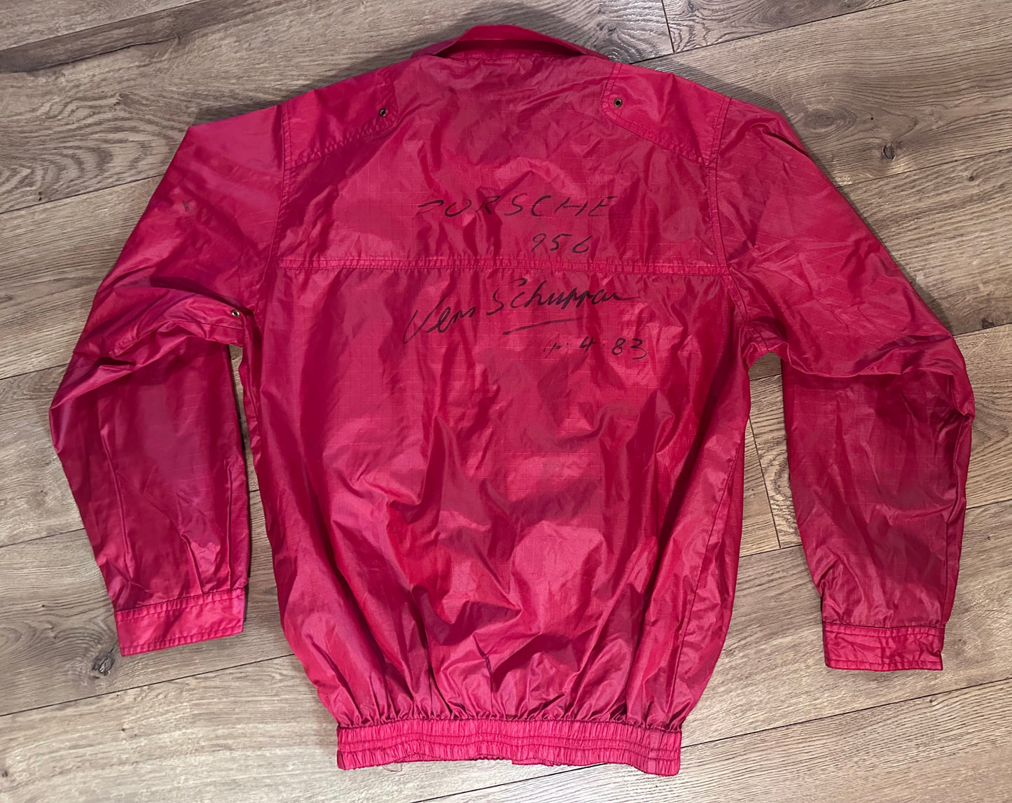 Vintage Trust Racing Jacket (1980s) Sign by Vern Schuppan