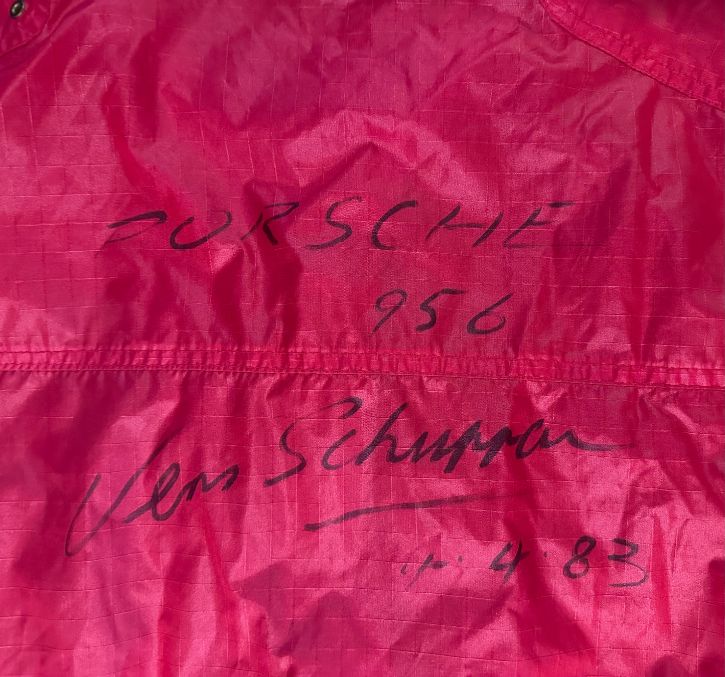 Vintage Trust Racing Jacket (1980s) Sign by Vern Schuppan