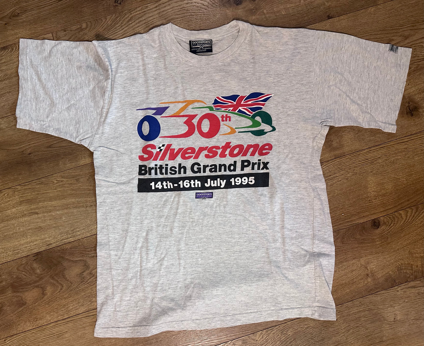 Silverstone British Grand Prix 1995 Vintage T Shirt