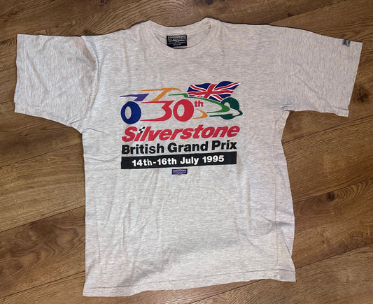 Silverstone British Grand Prix 1995 Vintage T Shirt
