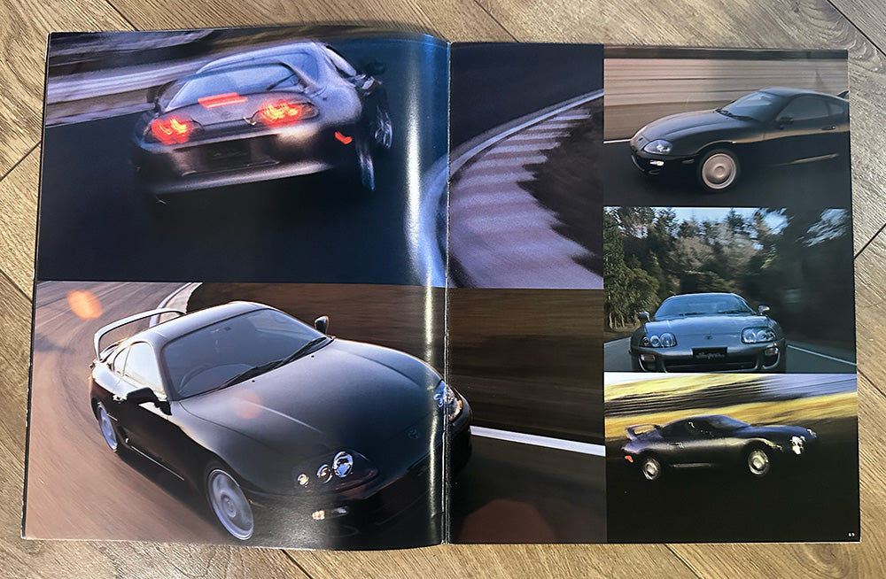 Vintage Toyota Supra Japanese Dealer Brochure