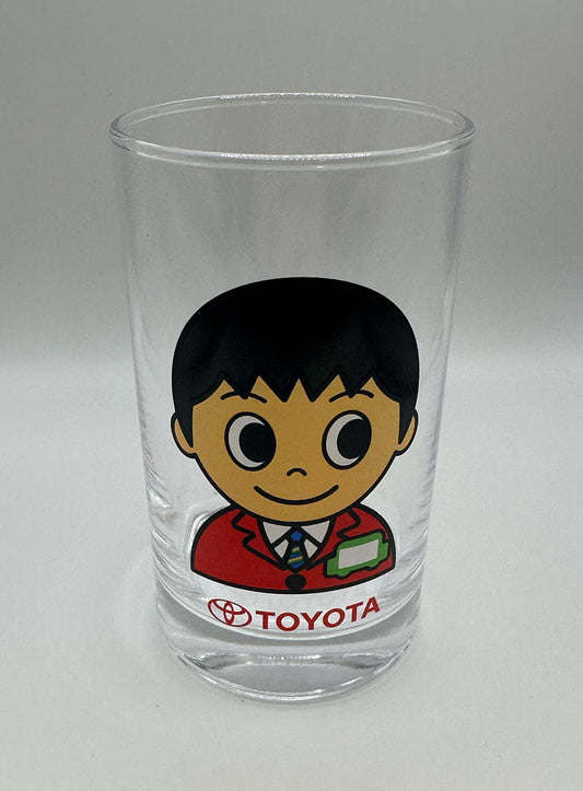 Vintage Toyota Promotional Glass Cup
