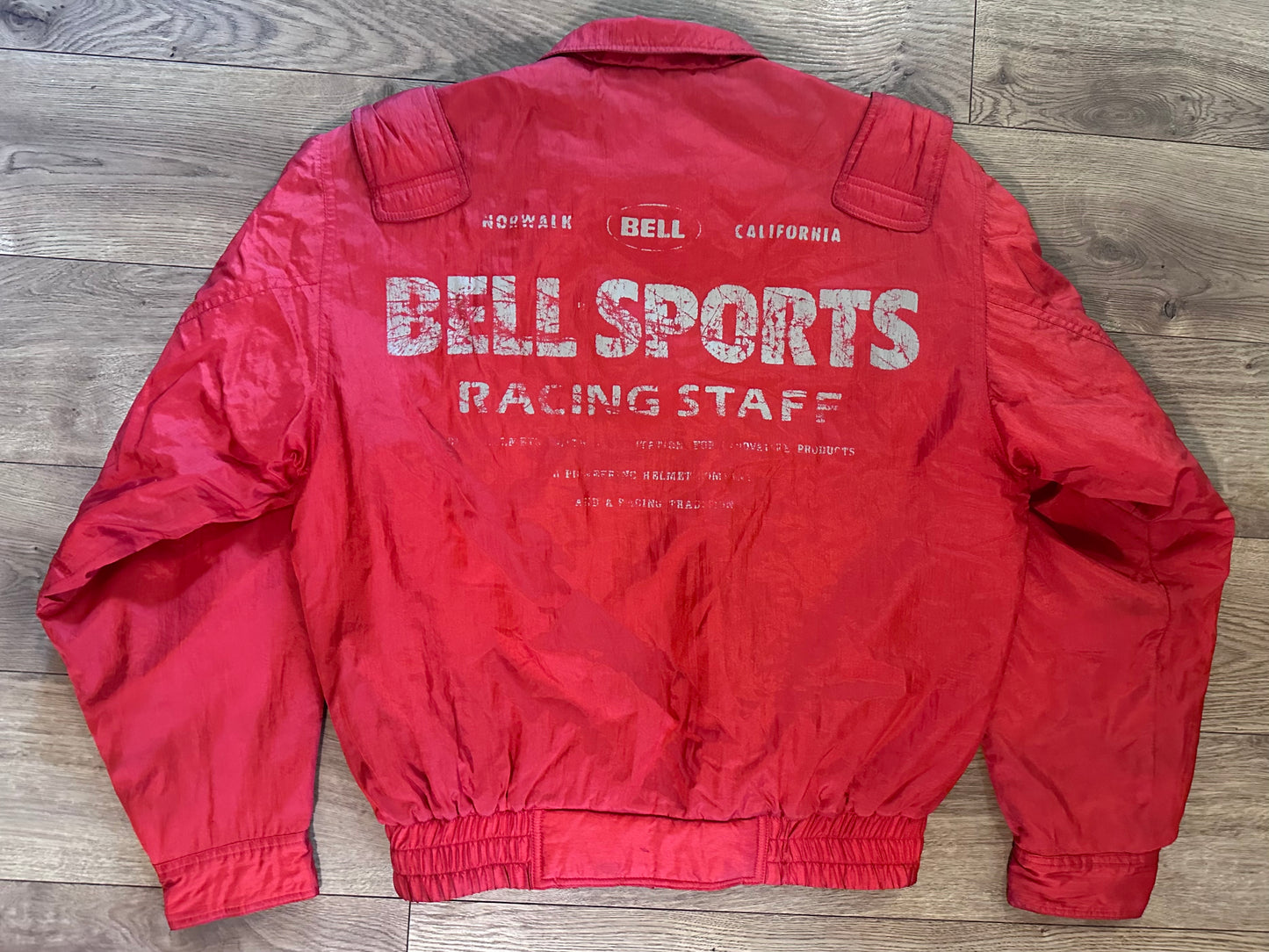 Vintage Bell Sports Racing Staff Jacket